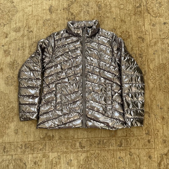 Zara kids metallic jacket, Size 13-14, can also be women’s XS, NWOT - Picture 1 of 8